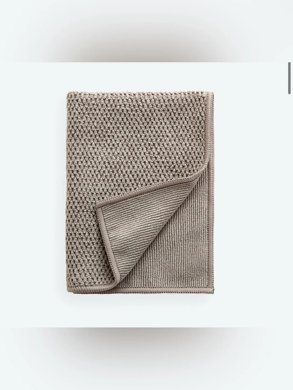 NWT Norwex Diamond Textured Kitchen Cloth - Mushroom